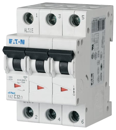 Automatsikring 10A 3P C 3M 15KA - 1