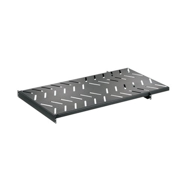 19" 4 punkts hylde 483x774mm sort - 1