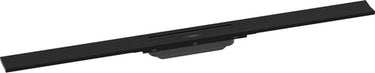 hansgrohe RainDrain Flex kappesæt til flise bruseafløb 900 mm fri mont./kan afkortes mat sort - 1