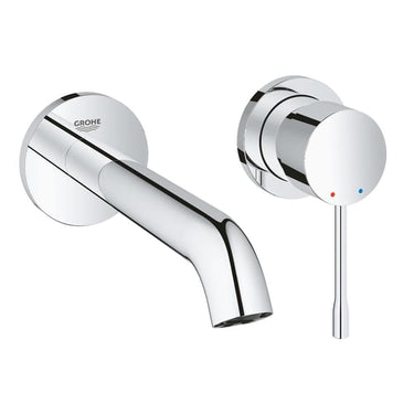 GROHE Essence New etgrebs håndvaskarmatur 1/2/183 mm tud /væg forkr messing - 1
