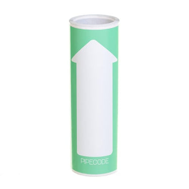 Pipecode rørmærke lysgrøn nr. 45 80 mm x 5 m - 1