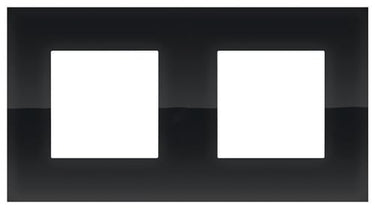 Ramme 2-modul Pure liquid black - 1