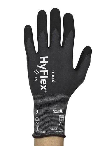 Ansell HyFlex handske 11-840 Pro str 9 - 1