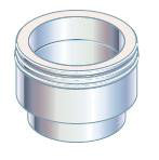 Kobling 355 mm IØ 351 mm/UØ351 mm L - 1