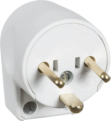 Stikprop EDB vinkeL 16A LMJ hvid - 1
