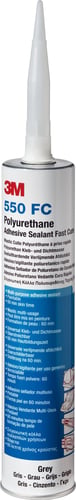 3M™ Polyurethan Lim og Fugemasse 550FC Grå 310 ml 12 stk/krt - 1
