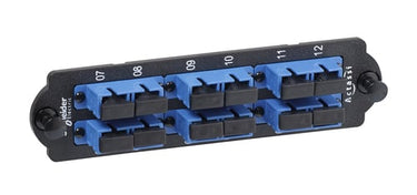 HD montageplade 6xSC duplex singlemode (incl adaptore) - 1