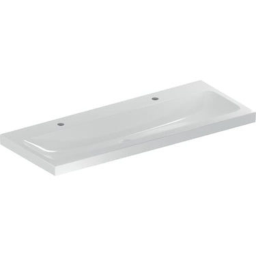 Geberit iCon Light håndvask 1200 x 480 mm hvid porcelæn KeraTect - 1