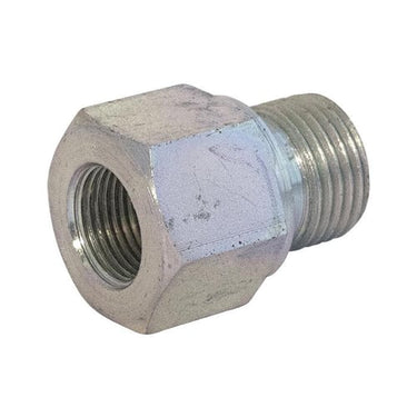 Nippel/Muffe lige 1/2" - 1/2" Fast - 1