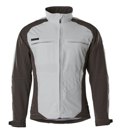 Softshell Dresden hvid/antracit XL - 1