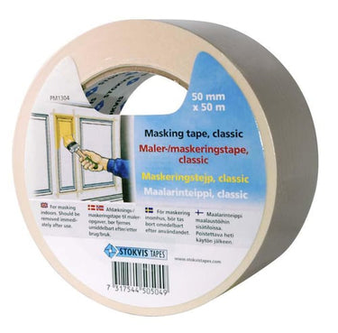 Afdækningstape 60gr 50mmX50m - 1
