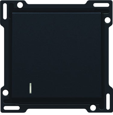 Tangent enkelt med linse black coated - 1