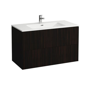 LAUFEN BASE møbelpakke 100 cm mørk elm - 1