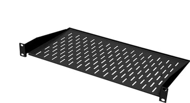 Modem hylde D=250 1U sort - 1