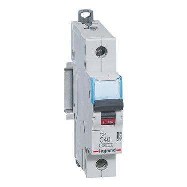 TX³ MCB automatsikring C40 1pol 1M 6000/6KA - 1