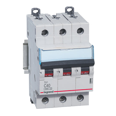TX³ MCB automatsikring C40 3pol 3M 6000/6KA - 1