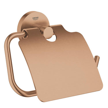 GROHE Essentials toiletrulleholder med låg børstet warm sunset - 1