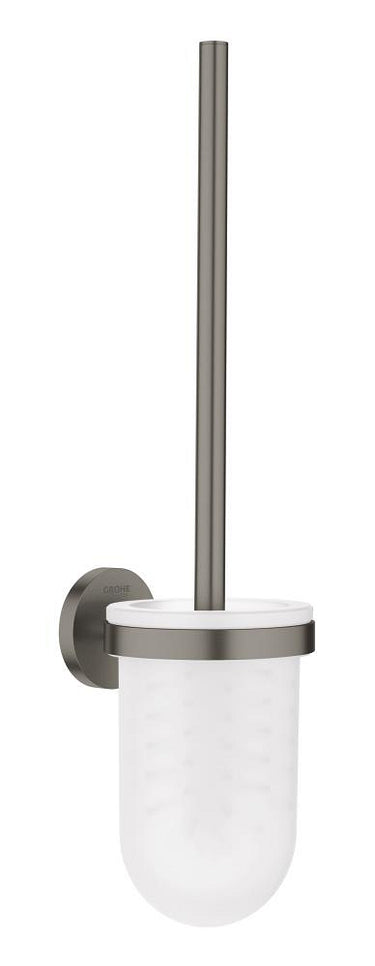 GROHE Essentials toiletbørste sæt børstet grafit - 1