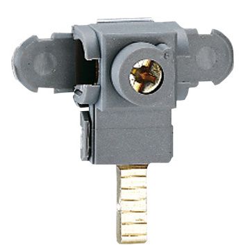 Sløjfeterminal indgangsterminal 4-25mm² for 1 polede skinner - 1
