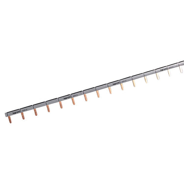 Pin-sløjfeskinne 1-polet med AUX 37-komponenter - 1