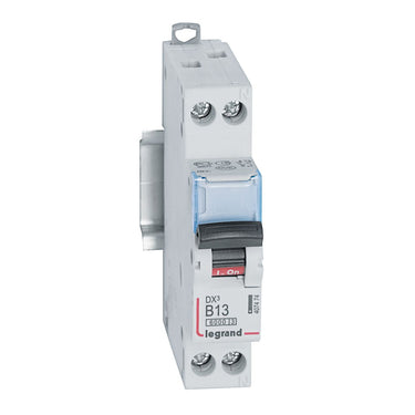 DX³ MCB automatsikring B13 1pol+nul 2M 10000/10KA - 1