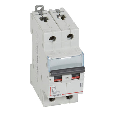 DX³ MCB automatsikring B3 2pol 2M 6000/10KA - 1