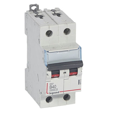 DX³ MCB automatsikring B40 2pol 2M 6000/10KA - 1