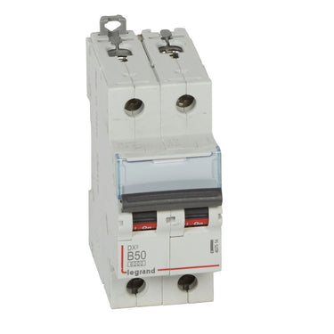 DX³ MCB automatsikring B50 2pol 2M 6000/10KA - 1