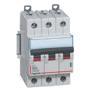 DX³ MCB automatsikring B40 3pol 3M 6000/10KA - 1