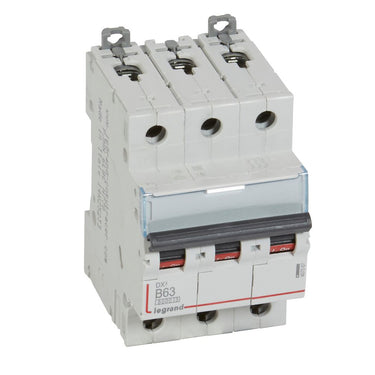 DX³ MCB automatsikring B63 3pol 3M 6000/10KA - 1