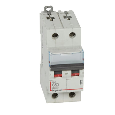 DX³ MCB automatsikring C50 2pol 2M 6000/10KA - 1