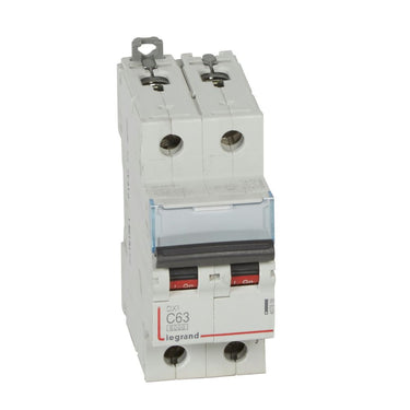 DX³ MCB automatsikring C63 2pol 2M 6000/10KA - 1
