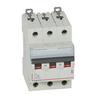 DX³ MCB automatsikring C16 3pol 3M 6000/10KA - 1