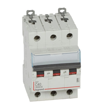 DX³ MCB automatsikring C40 3pol 3M 6000/10KA - 1