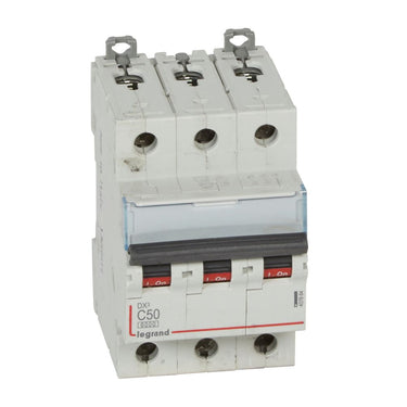 DX³ MCB automatsikring C50 3pol 3M 6000/10KA - 1