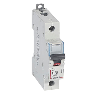 DX³ MCB automatsikring D20 1pol 1M 6000/10KA - 1