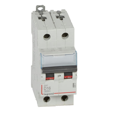 DX³ MCB automatsikring D16 2pol 2M 6000/10KA - 1