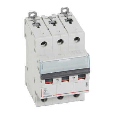 DX³ MCB automatsikring D1 3pol 3M 6000/10KA - 1