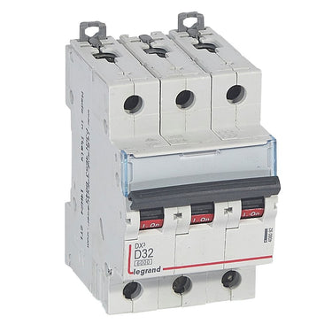 DX³ MCB automatsikring D32 3pol 3M 6000/10KA - 1
