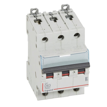 DX³ MCB automatsikring D63 3pol 3M 6000/10KA - 1