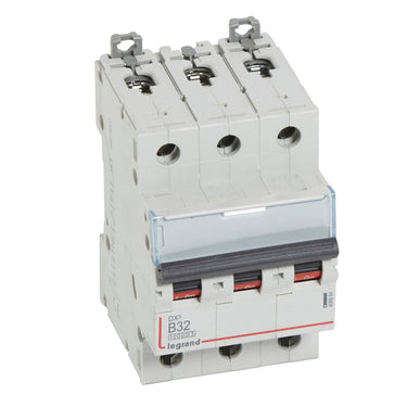 DX³ MCB automatsikring B32 3pol 3M 10000/16KA - 1