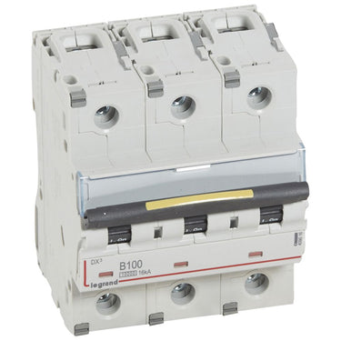 DX³ MCB automatsikring B100 3pol 4,5M 10000/16KA - 1