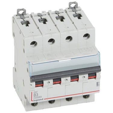 DX³ MCB automatsikring B3 4pol 4M 10000/16KA - 1