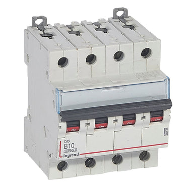 DX³ MCB automatsikring B10 4pol 4M 10000/16KA - 1