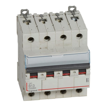 DX³ MCB automatsikring B13 4pol 4M 10000/16KA - 1