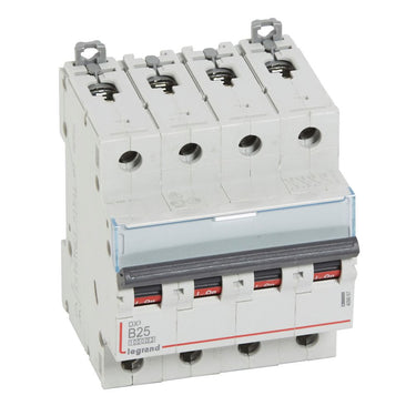 DX³ MCB automatsikring B25 4pol 4M 10000/16KA - 1