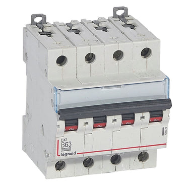 DX³ MCB automatsikring B63 4pol 4M 10000/16KA - 1