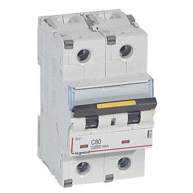 DX³ MCB automatsikring C80 2pol 3M 10000/16KA - 1