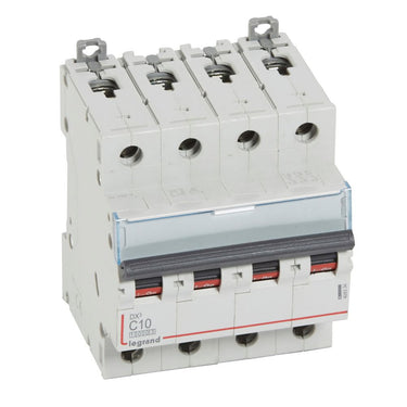 DX³ MCB automatsikring C10 4pol 4M 10000/16KA - 1
