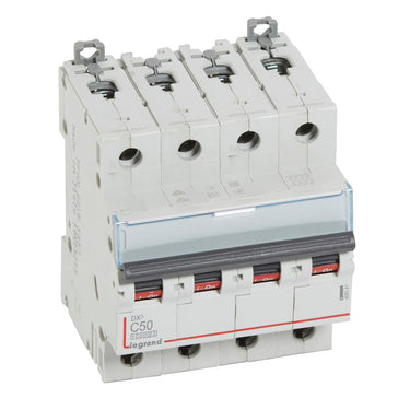 DX³ MCB automatsikring C50 4pol 4M 10000/16KA - 1